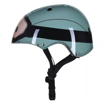 Hornit Military Kinder-Fahrradhelm 53-58 cm mit hinterem LED-Licht