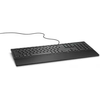 Dell KB216 Kabelgebundene USB-Tastatur, QWERTY Tschechisches Layout, Schwarz