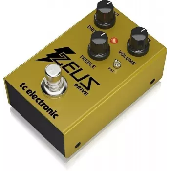 TC Electronic Zeus Drive Overdrive-Pedal - Analoger Klon Centaur inspirierter Schaltkreis, True Bypass, Kompaktes Druckguss-Metallgehäuse, 9V DC