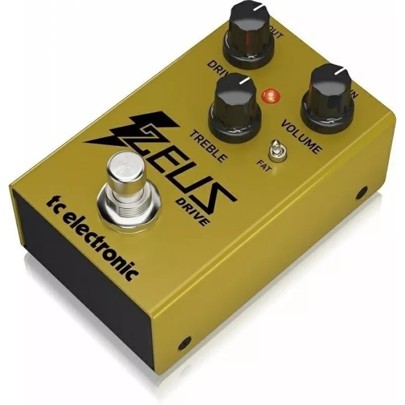TC Electronic Zeus Drive Overdrive-Pedal - Analoger Klon Centaur inspirierter Schaltkreis, True Bypass, Kompaktes Druckguss-Metallgehäuse, 9V DC