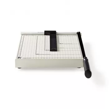 Nedis PACU110A4 Rotations-Papierschneider A4 10 Blatt Schwarz Grau