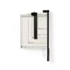 Nedis PACU110A4 Rotations-Papierschneider A4 10 Blatt Schwarz Grau