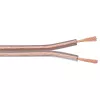 Goobay LSK 2x4.0 Transparentes Lautsprecherkabel 50m