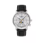 Zeppelin Mediterranee 96371 Damen Quarz Uhr, 36mm, Weißes Zifferblatt, Blaues Lederarmband