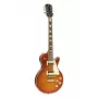Stagg SEL-STD Vintage Sunburst E-Gitarre mit Set-Neck, Erle-Korpus, Palisander-Griffbrett, HH-Tonabnehmern