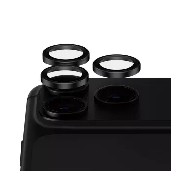 PanzerGlass PG Hoops Keramik Kameraobjektivschutz für iPhone 15 Pro / 15 Pro Max