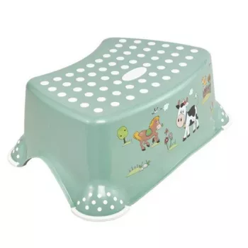 KEEEPER Tritthocker Tomek Funny Farm 40,5x28,5x14 cm Grün