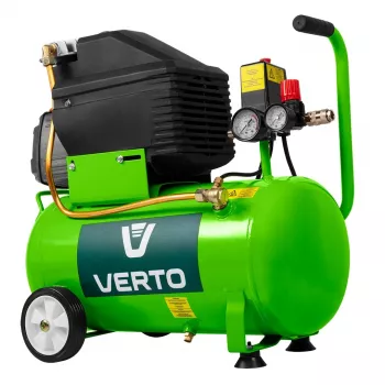 VERTO 24L ölgeschmierter Druckluftkompressor, 2,8 kW, 8 bar, 206 L/min, 230V