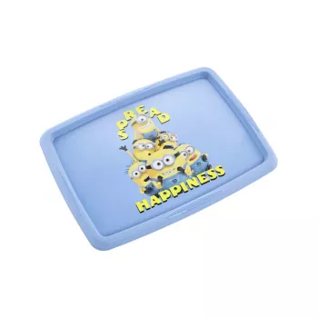 keeeper Box mit Deckel 45L Karolina “Minions Happiness” 55,5x40x30cm Hellblau
