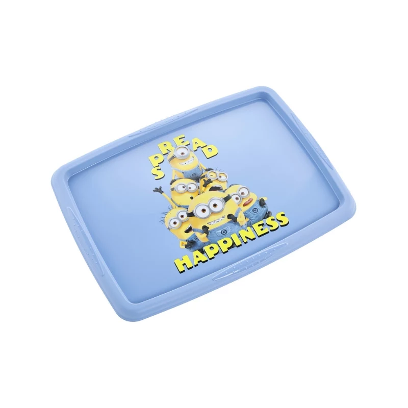 keeeper Box mit Deckel 45L Karolina “Minions Happiness” 55,5x40x30cm Hellblau
