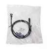 LogiLink CU0121 USB 2.0 Micro-B Stecker auf Micro-B Buchse Verlängerungskabel, 1 m, Schwarz