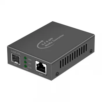 LogiLink 2,5 Gigabit Medienkonverter RJ45 zu SFP