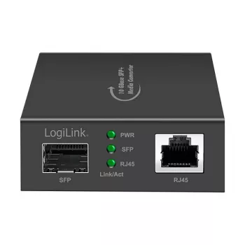 LogiLink 10 Gigabit Medienkonverter RJ45 zu 10G SFP+ (NMC003)