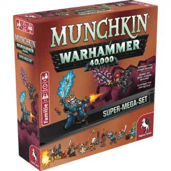 Pegasus Munchkin Warhammer 40K Super Mega Set Kartenspiel