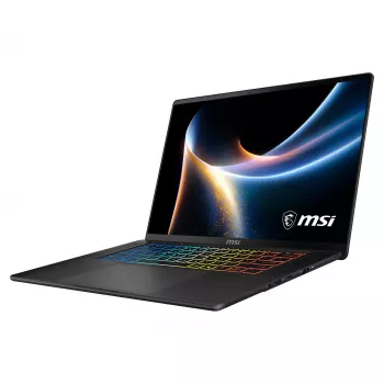 MSI Stealth 16 AI+ B3WGX-015FR 16 inch QHD+ 240Hz Gaming-Laptop - Intel Core Ultra 9 U9-386H, 32GB RAM, 1TB SSD, NVIDIA GeForce RTX 5070, AZERTY französische Tastatur, Windows 11 Pro