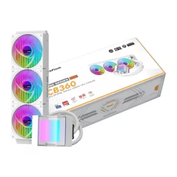 Darkflash CB360 White 360mm ARGB AIO Flüssigkeits-CPU-Kühler