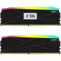 V-Color Manta XFinity+ aRGB 32GB (2 x 16GB) DDR5-6400 CL32 Desktop-Speicherkit, Intel XMP 3.0 / AMD EXPO, Schwarz