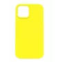Evelatus Apple iPhone 12 mini Premium Soft Touch Silikonhülle Zitronengelb