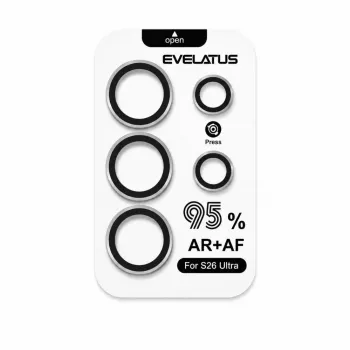 Evelatus Samsung Galaxy S26 Ultra Kameraobjektivschutz Armor Clear