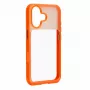 Evelatus Apple iPhone 17 LiveCase Hybrid Hülle mit Standfuß PC+TPU Orange