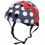 Hornit POM913 Polka Dot Multi-Sport Helm für Kinder, 53-58 cm, Schwarz/Blau/Rot/Weiß