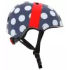 Hornit POM913 Polka Dot Multi-Sport Helm für Kinder, 53-58 cm, Schwarz/Blau/Rot/Weiß