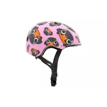 Hornit Pug M 53-58cm Kinder-Fahrradhelm mit Rücklicht PUM914