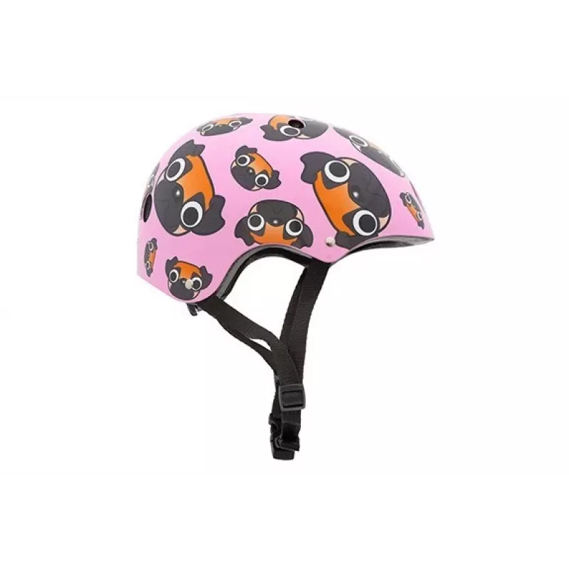 Hornit Pug M 53-58cm Kinder-Fahrradhelm mit Rücklicht PUM914