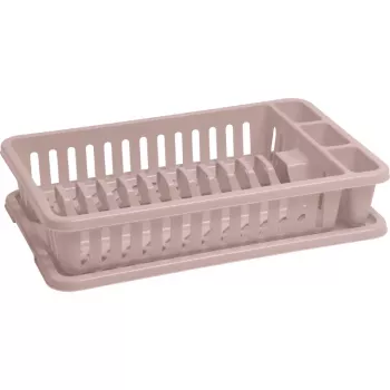 CURVER Geschirrabtropfgestell 26,5 x 42 x 8,8 cm Beige