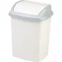 CURVER Dominik 25L Abfalleimer, Grau, 36,5 x 29,1 x 48 cm