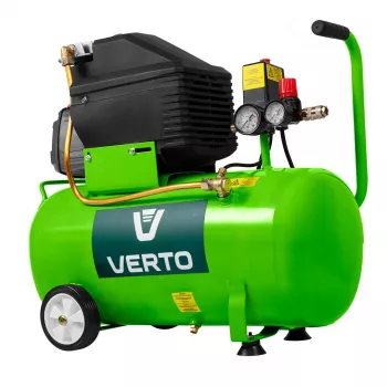 VERTO ölgeschmierter Druckluftkompressor 50L, 230V, 2,2kW, 8 bar, 206 L/min