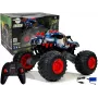 LEAN TOYS 9023 Dinosaurier-Fernsteuerungs-Geländewagen mit großen Rädern 2,4G – 1:16 Maßstab 4WD Off-Road RC-Fahrzeug, Grün/Braun