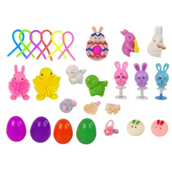 LEAN TOYS Ostern Fidget Toys Anti-Stress Spielzeug-Set 24 Elemente