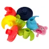 LEAN TOYS Pädagogische Kugelbahn 6 Ebenen Schweinchen-Korbsortierer