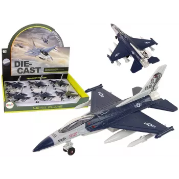LEAN TOYS Flugzeug Reibungsantrieb Lichter Geräusche 1:72 Navy
