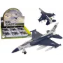 LEAN TOYS Flugzeug Reibungsantrieb Lichter Geräusche 1:72 Navy