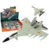 LEAN TOYS 15410 Graues Reibungsantrieb-Kampfflugzeug 1:72