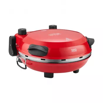 TEESA SUPREME FUN 1200W Pizzaofen Rot