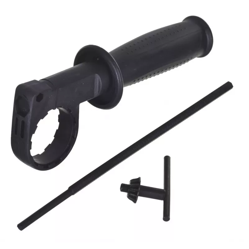 VERTEX VWU710 710W Schlagbohrmaschine mit 13mm Zahnkranzbohrfutter, 0-2800 U/min, 0-44800 BPM, Drehzahlregelung, Rechts-/Linkslauf, Zusatzhandgriff, Tiefenanschlag