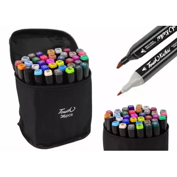 LEAN Touch PRO Marker-Stift-Set 36 Stück Tasche Alkoholmarker