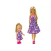 LEAN TOYS Baby Puppenwagen-Set mit Zubehör – Rosa Kinderwagen mit Weichpuppe, Trinkflasche, Decke & Tasche