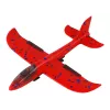 LEAN TOYS Flugzeug Seifenblasen-Werfer Pistole Rot