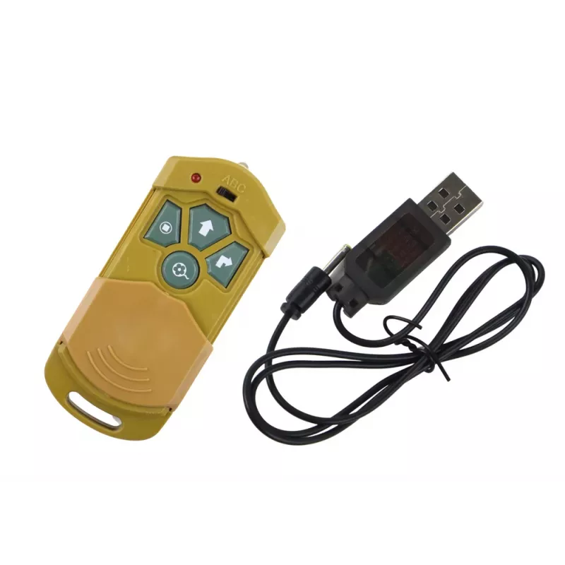 LEAN TOYS ferngesteuerte Tarantel Spinne RC Spielzeug Gelb 27/40 MHz