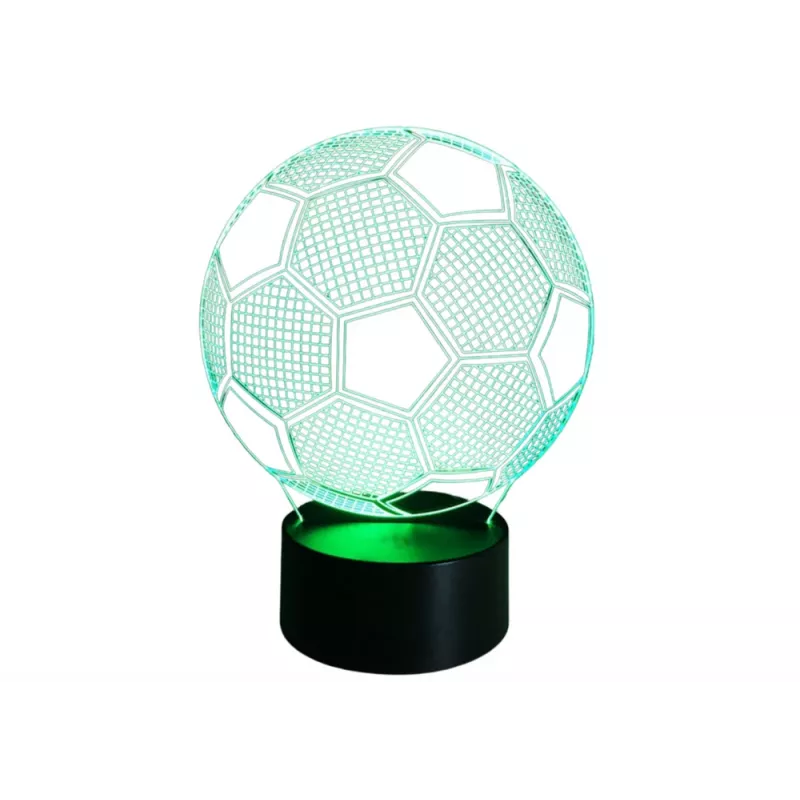 LEAN TOYS Kabellose 3D LED Mondlampe mit Fernbedienung und Touch, 16 Farben, dimmbar, wiederaufladbar, PLA, 150 mm