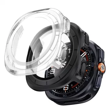 Tech-Protect Defense Hülle für Samsung Galaxy Watch Ultra 2 2026 (47 mm) Mattschwarz