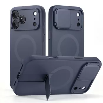 TECH-PROTECT Kevlar Aura MagSafe Hülle für iPhone 17 Pro Max / 18 Pro Max – Marineblau
