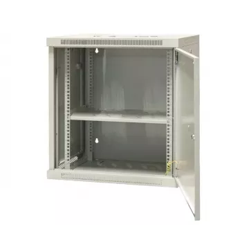 EMITER EM/AP6412-B 12U Wandmontage-Netzwerkschrank 19 inch 600x450x635mm Schwarz Stahl
