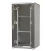 EmiterNet Top freistehendes Rahmengehäuse 32U 800x800x1540mm Stahlblech/Glas Fronttür EM/SH05D-8832