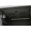 EMITER EmiterNet Top 42U freistehender Netzwerkschrank, 600x1000x1980 mm, Glasfronttür, Schwarz EM/SH05D-6042