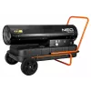 NEO TOOLS 50kW Ölheizung mit 50L Tank und Rädern, 44 kW, 150.000 BTU/h, Diesel/Kerosin/Heizöl, IP41, Stahlgehäuse